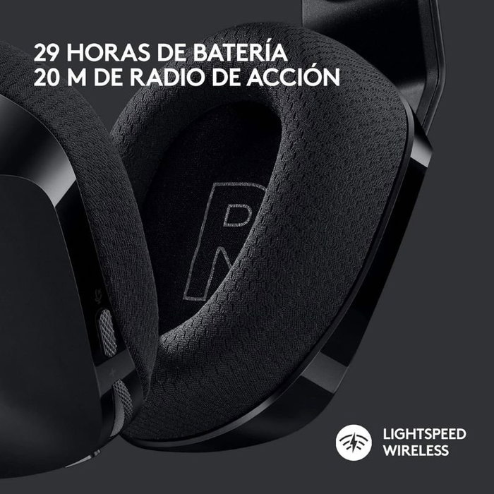 Logitech G733 Lightspeed Auriculares Gaming Inalámbricos RGB Negro Logitech G733 Lightspeed Auriculares Gaming Inalámbricos RGB Negro